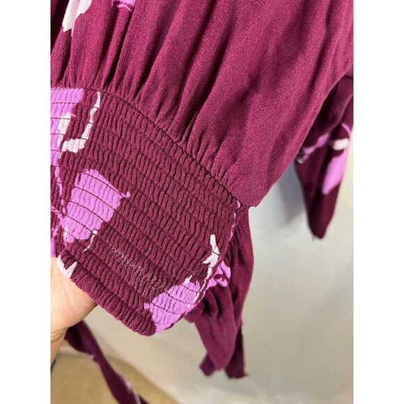 Free People Purple Women's Top Size Medium - Picture 8 of 8